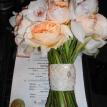 #Bride%u2019s #Bouquet, along with the #marriage certificate that I made for the coup