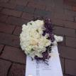 Bridal Bouquet, Along with the Marriage Certificate that I made for the couple