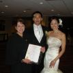 Hyatt Regency, Cambridge ~ 400th Couple that I've Married!!! 7-3-2009