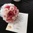 Bridal Bouquet and Marriage Certificate that I made for the couple